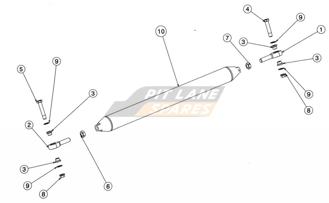 ENGINE FRAME ASSY (JUDD)